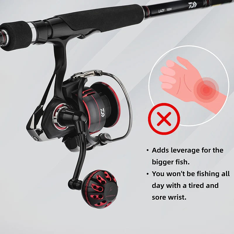 Gomexus Aluminium Power Handle für Daiwa Fuego LT