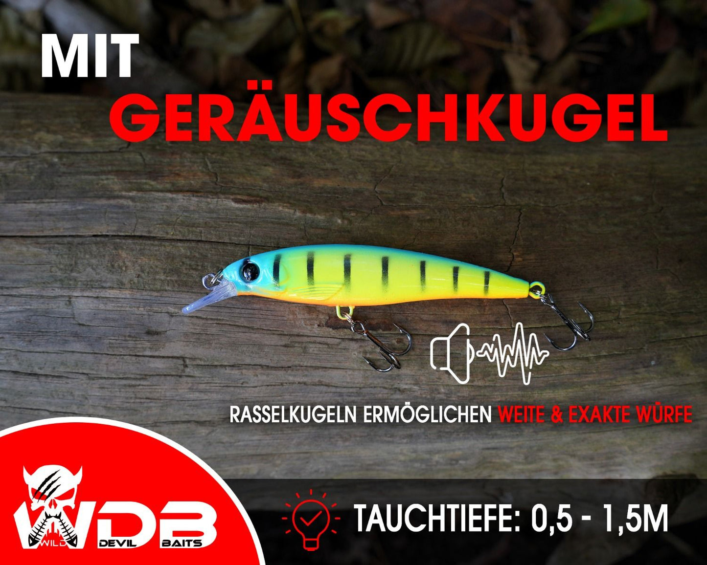 WDB Striker Minnow Wobbler Set