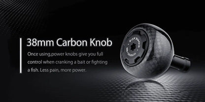 Gomexus Forged Carbon & Aluminum 38mm Knob