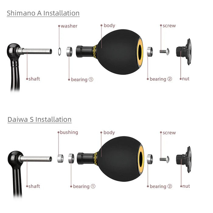 Gomexus EVA & Aluminum Knob 38mm