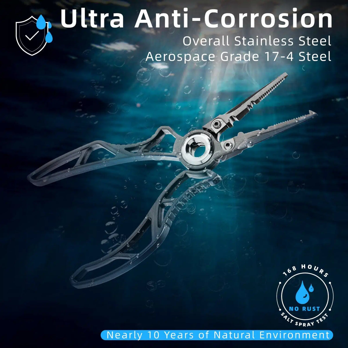 Gomexus Exoskeleton 7 Stainless Steel Fishing Pliers