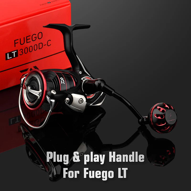 Gomexus Aluminium Power Handle für Daiwa Fuego/Ballistic LT