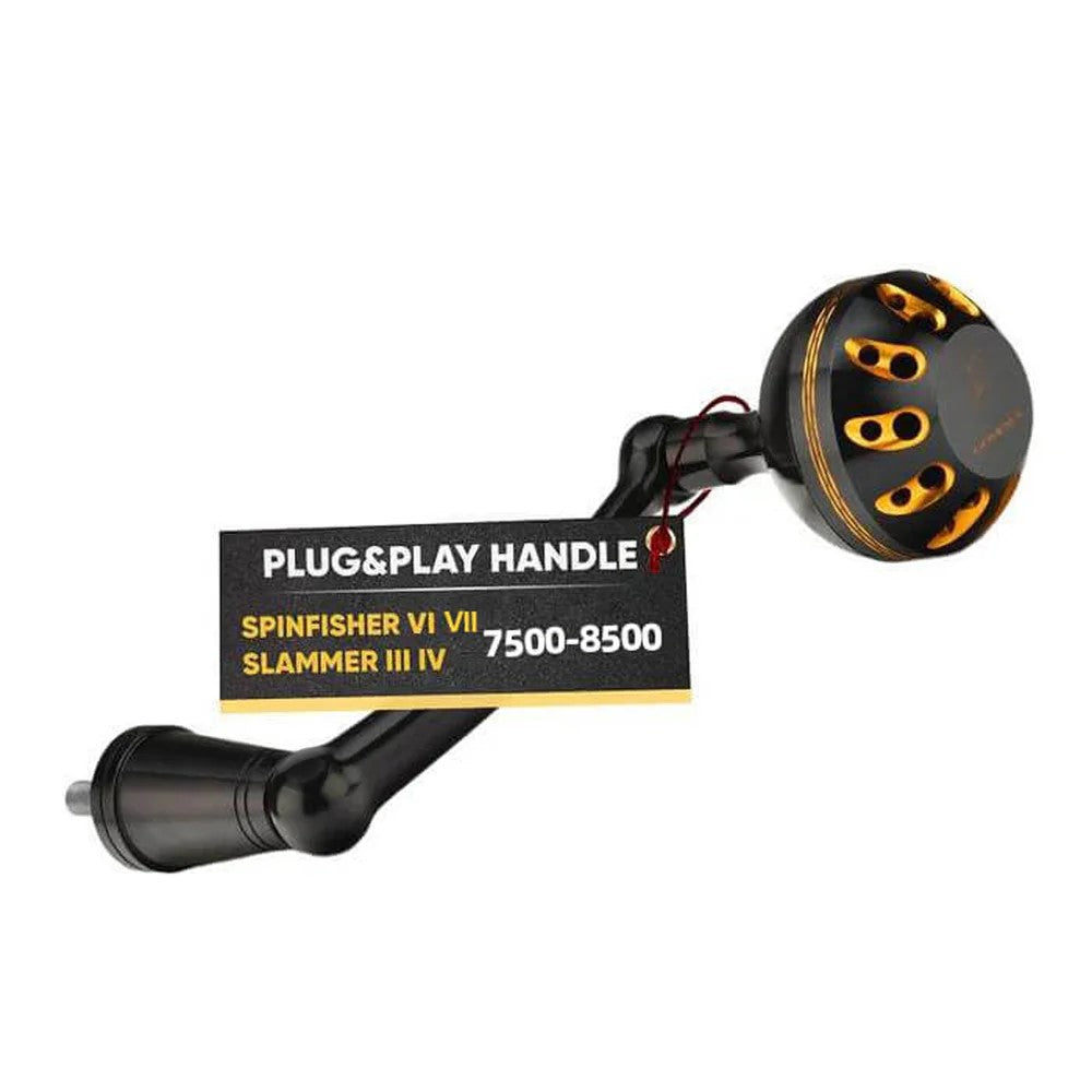 Gomexus Aluminium Power Handle für Penn