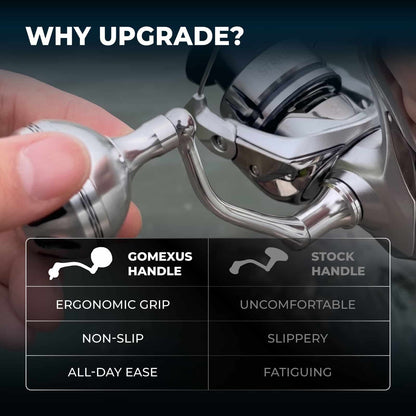 Gomexus Aluminium Handle für Shimano Stradic