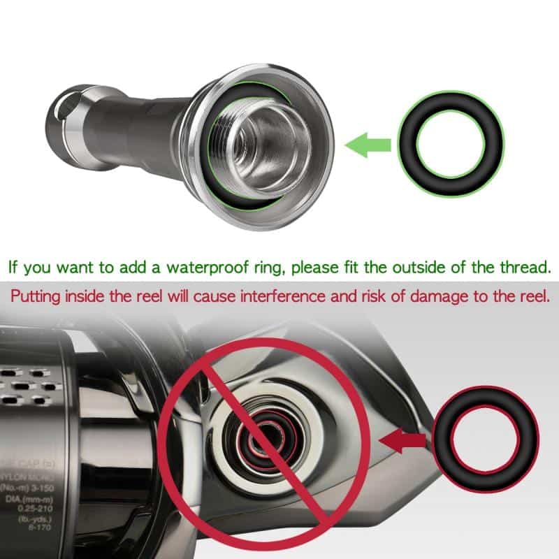 Gomexus Aluminum Foldable Reel Stand 48mm