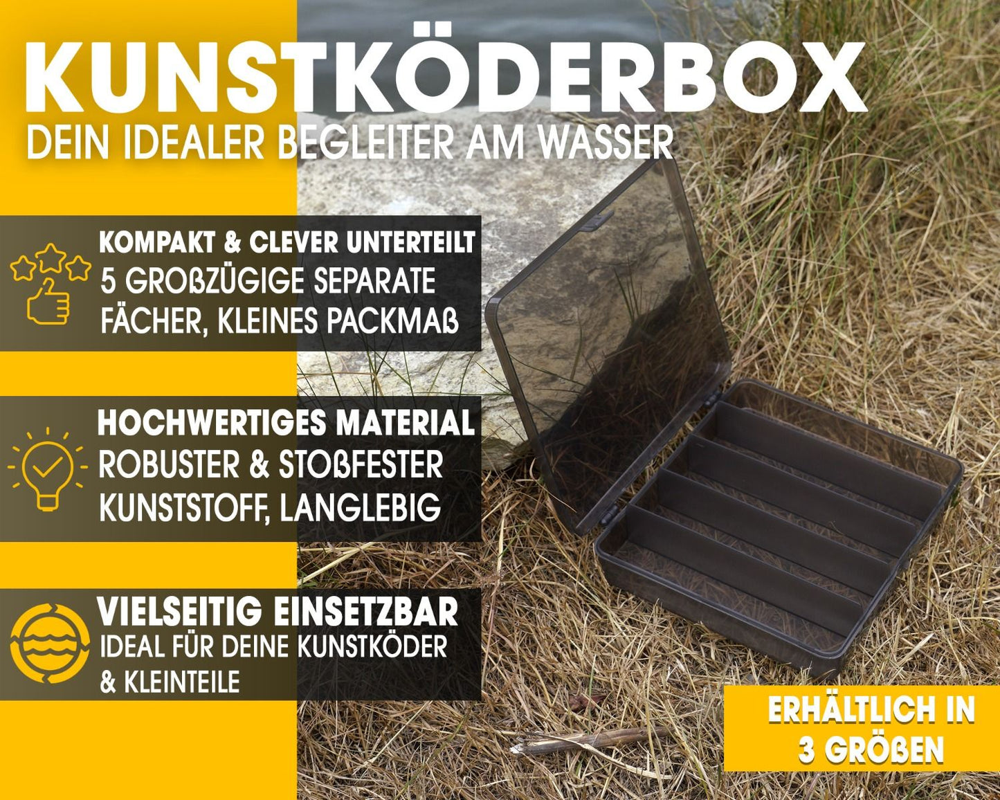 Kunstköder- und Kleinteilebox L