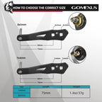 Gomexus Forged Carbon Handle 60-75/38mm Power Knob