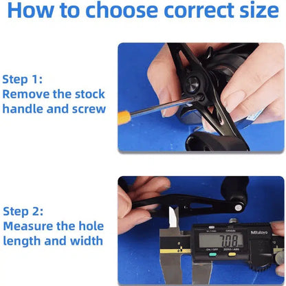 Gomexus Carbon Handle für Castingrollen