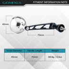 Gomexus Aluminium Handle für Shimano Saragosa/Twin Power SW