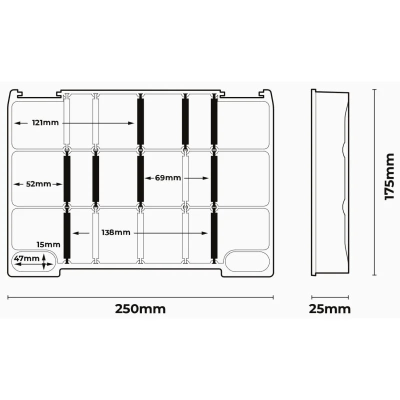 Spro TBX Black M25 Box