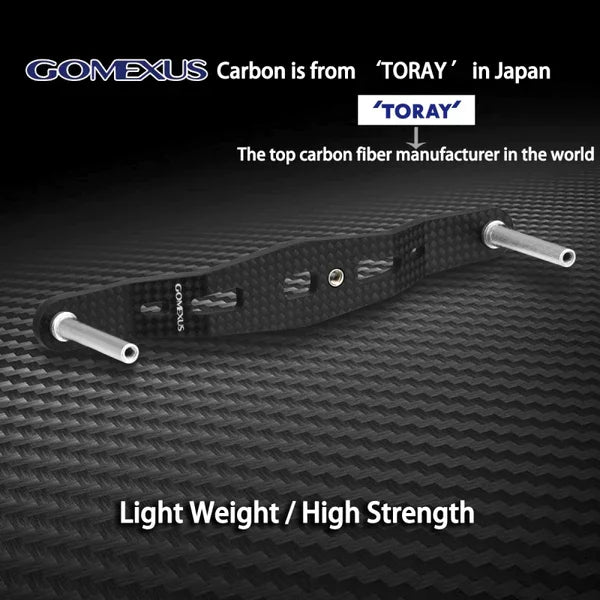 Gomexus Carbon Handle 95/20mm TPE Knob
