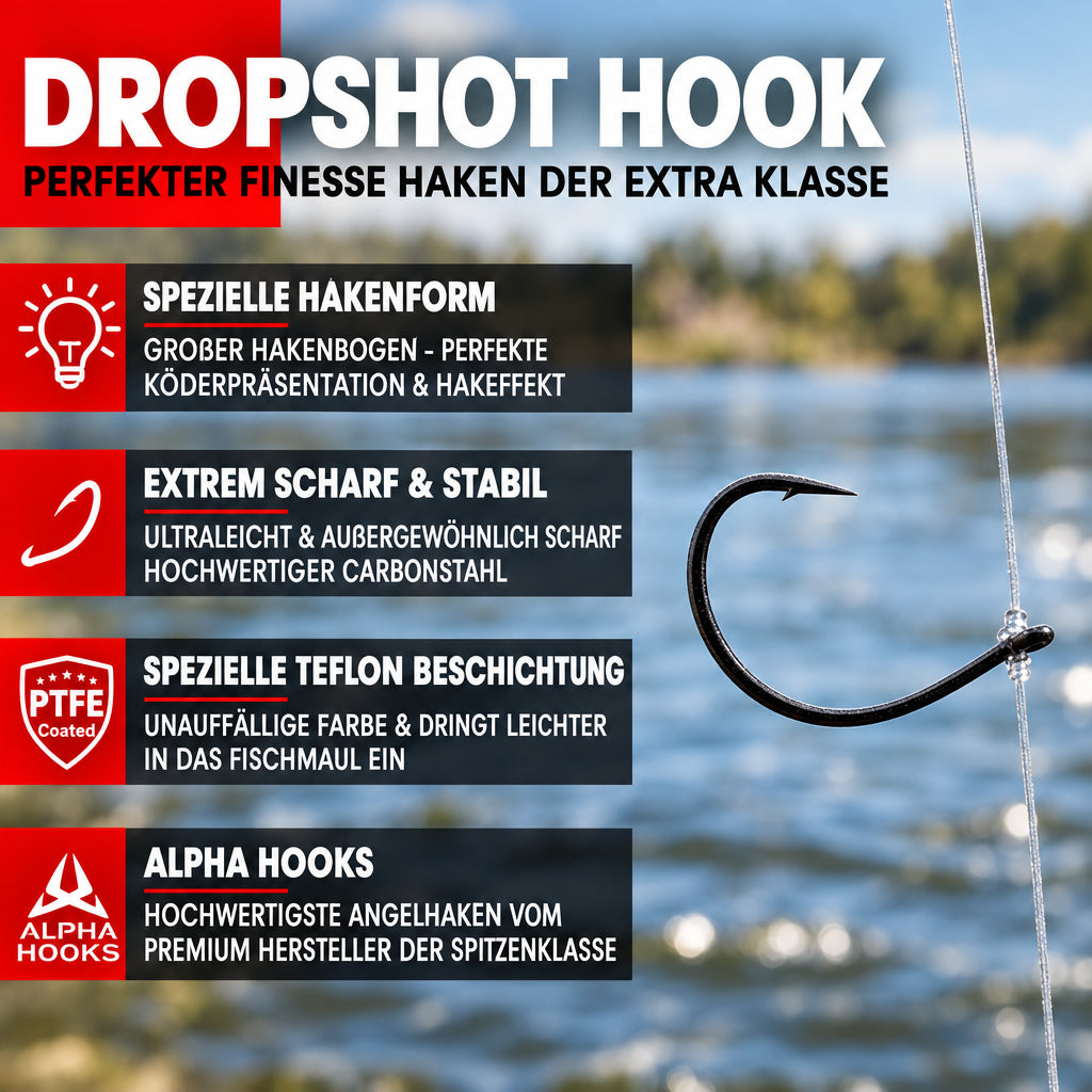 WDB Alpha Drop Shot Haken