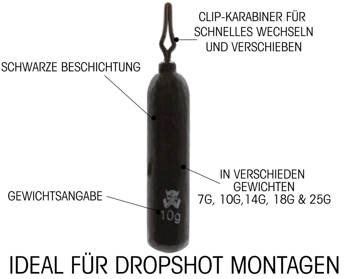 WDB Drop Shot Blei Stab