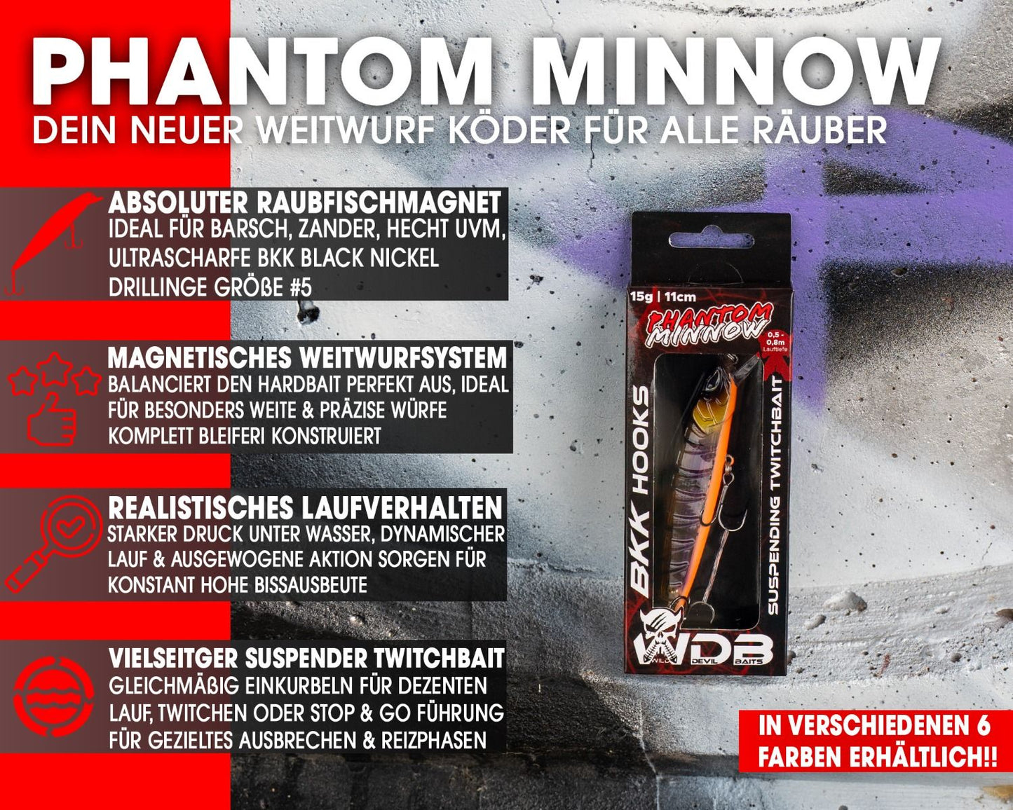 WDB Phantom Minnow 110